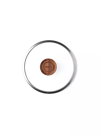 WOLL | Glasdeckel ECO-LOGIC 18cm Glas/Holz | 